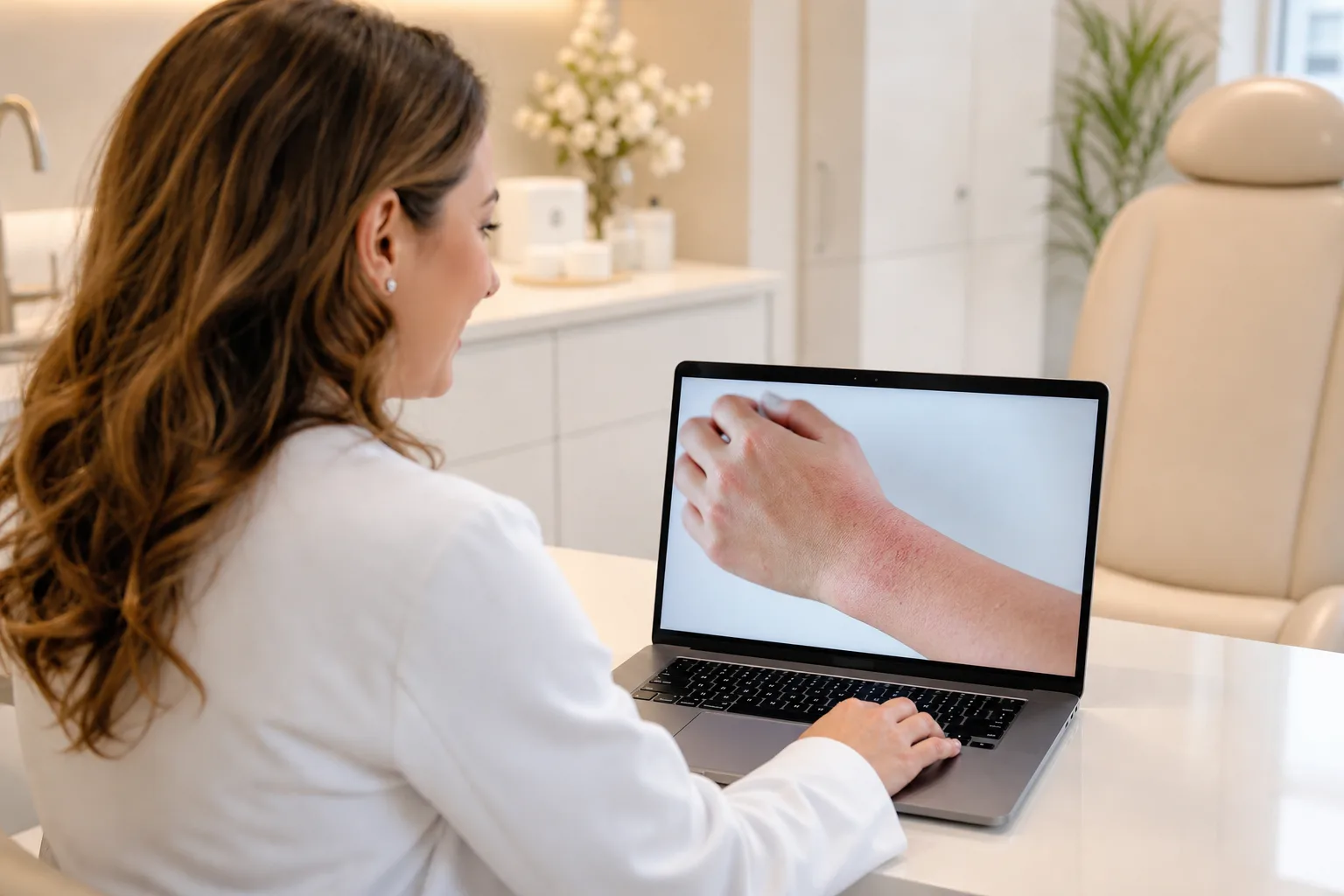 Dermatologas nuotoliniu būdu vertina niežų atvejį